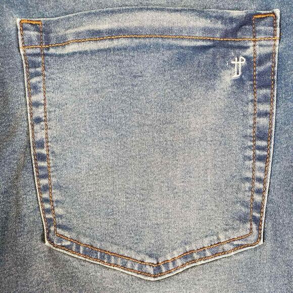 The Perfect Jean NYC Men’s Size 35x34 Athletic Fit Stretch 5-Pocket Mid Rise - Picture 4 of 10